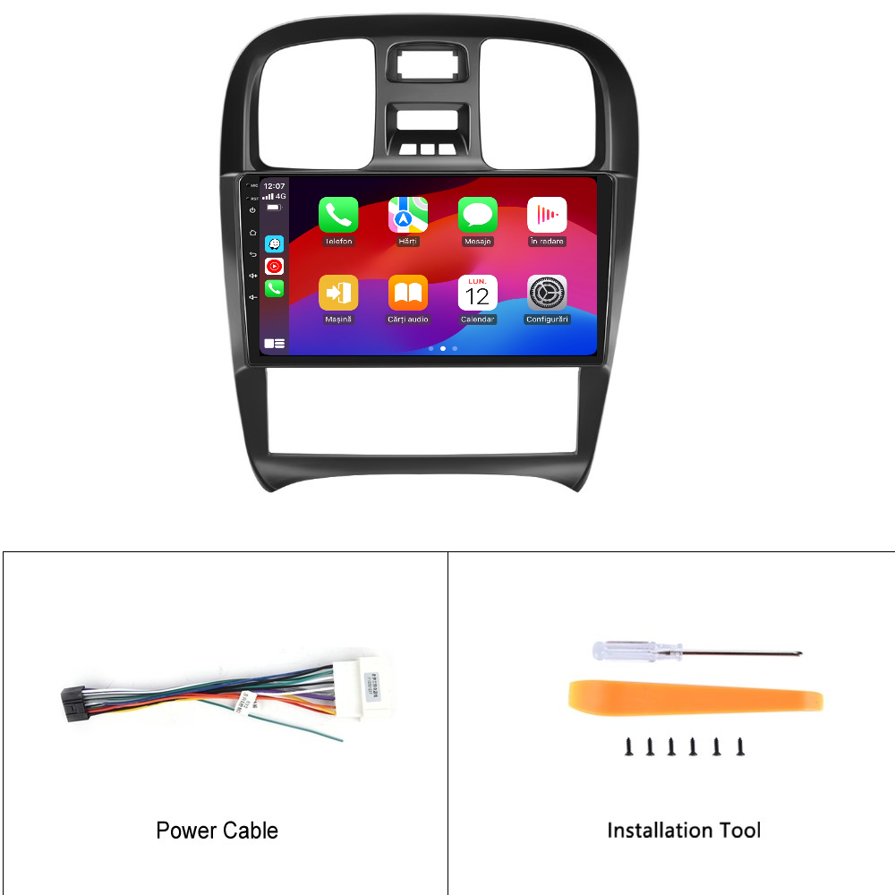 Navigatie dedicata Hyundai Sonata (2004-2009) 2GB RAM 32GB ROM, Android 14, Carplay si Android Auto, cooler racire, ecran HD 9 inch