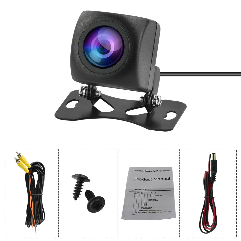 Camera Auto Dashcam Duala, Frontala Ultra HD 2K si Spate Marsarier AHD 170°, Ecran LCD, Wi-Fi, Control Aplicatie, G-Senzor, Monitorizare Parcare