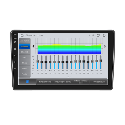 Navigatie dedicata Ford Transit (2009-2016)/ Ford Focus (2005-2008) cu Android 14, 8 GB RAM 128 GB ROM, OCTA-CORE 2.0Mhz, Carplay si Android auto, Slot SIM 4G, ventilator de racire activ, ecran 9 inch HD