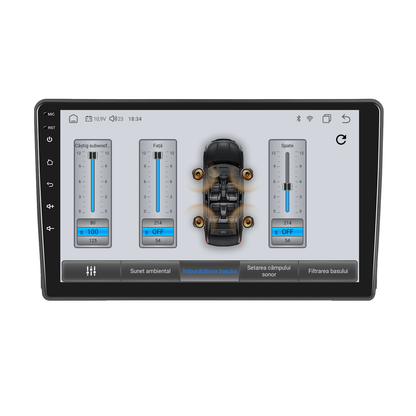 Navigatie dedicata Ford Transit (2009-2016)/ Ford Focus (2005-2008) cu Android 14, 8 GB RAM 128 GB ROM, OCTA-CORE 2.0Mhz, Carplay si Android auto, Slot SIM 4G, ventilator de racire activ, ecran 9 inch HD