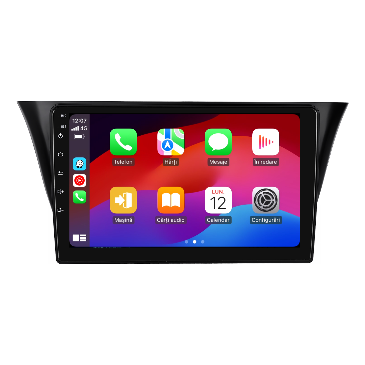 Navigatie dedicata IVECO DAILY (2018-2020) cu Android 14, 4 GB RAM 64 GB ROM, OCTA-CORE, Carplay si Android auto, Slot SIM 4G, ventilator de racire activ, ecran 10 inch HD