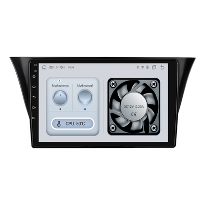 Navigatie dedicata IVECO DAILY (2018-2020) cu Android 14, 8 GB RAM 128 GB ROM, OCTA-CORE 2.0Mhz, Carplay si Android auto, Slot SIM 4G, ventilator de racire activ, ecran 10 inch HD