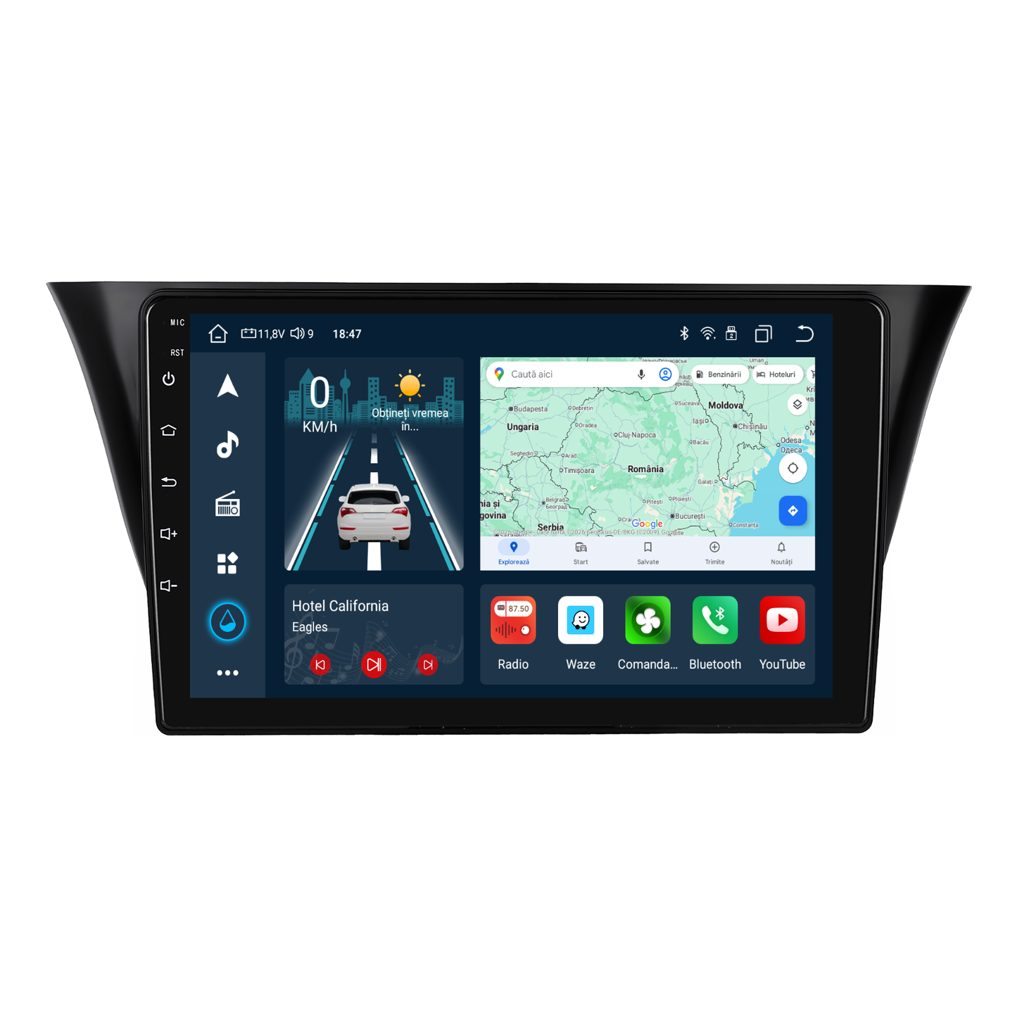 Navigatie dedicata IVECO DAILY (2018-2020) cu Android 14, 4 GB RAM 64 GB ROM, OCTA-CORE, Carplay si Android auto, Slot SIM 4G, ventilator de racire activ, ecran 10 inch HD