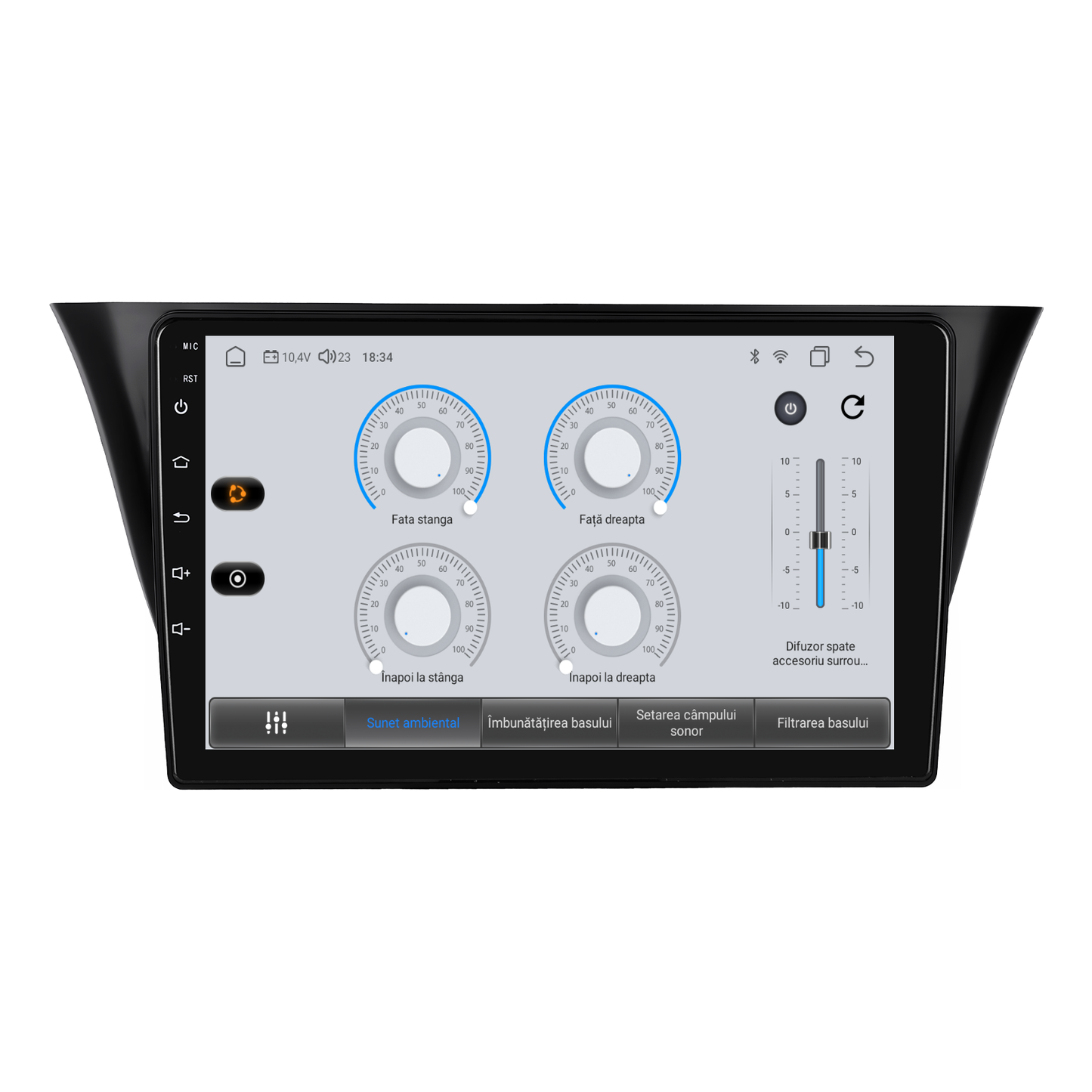 Navigatie dedicata IVECO DAILY (2018-2020) cu Android 14, 8 GB RAM 128 GB ROM, OCTA-CORE 2.0Mhz, Carplay si Android auto, Slot SIM 4G, ventilator de racire activ, ecran 10 inch HD