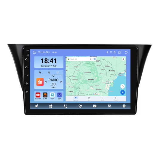 Navigatie dedicata IVECO DAILY (2018-2020) cu Android 14, 8 GB RAM 128 GB ROM, OCTA-CORE 2.0Mhz, Carplay si Android auto, Slot SIM 4G, ventilator de racire activ, ecran 10 inch HD