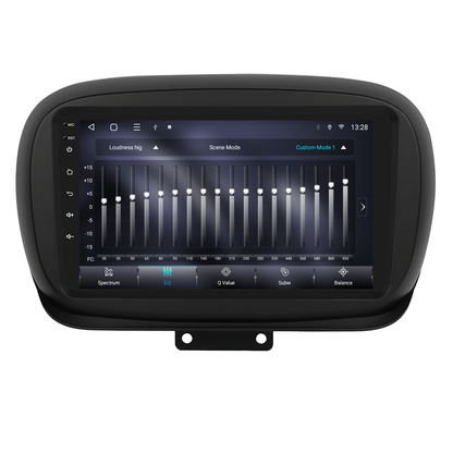 Navigatie dedicata Fiat 500X (2014-2020) 2GB RAM 32GB ROM, Android 14, Carplay si Android Auto, cooler racire, ecran HD 9 inch