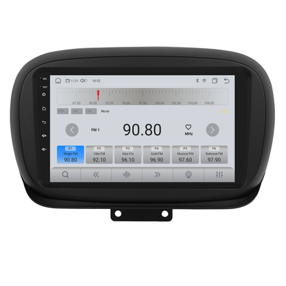 Navigatie dedicata Fiat 500X (2014-2020) cu Android 14, 4 GB RAM 64 GB ROM, OCTA-CORE, Carplay si Android auto, Slot SIM 4G, ventilator de racire activ, ecran 9 inch HD