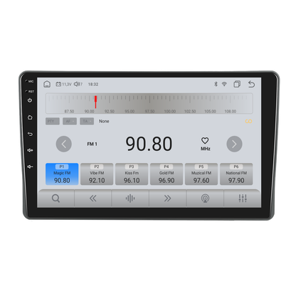 Navigatie dedicata Fiat Panda (2003-2012) cu Android 14, 4 GB RAM 64 GB ROM, OCTA-CORE, Carplay si Android auto, Slot SIM 4G, ventilator de racire activ, ecran 9 inch HD