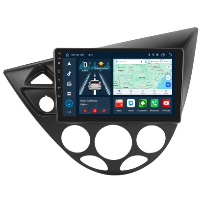 Navigatie dedicata Ford Focus (1998-2005) cu Android 14, 4 GB RAM 64 GB ROM, OCTA-CORE, Carplay si Android auto, Slot SIM 4G, ventilator de racire activ, ecran 9 inch HD