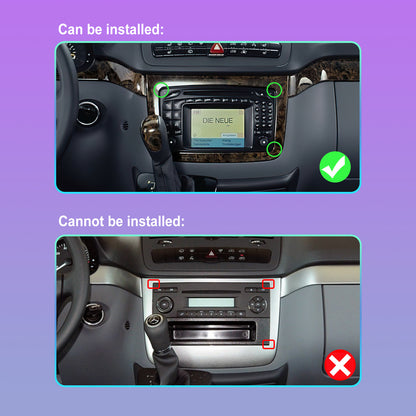 Navigatie dedicata Mercedes Viano (2004-2011), Vito (2010-2015) 2GB RAM 32GB ROM, Android 14, Carplay si Android Auto, cooler racire, ecran HD 10 inch