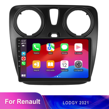 Navigatie dedicata Dacia Lodgy (2012-2021) cu Android 14, 4 GB RAM 64 GB ROM, OCTA-CORE, Carplay si Android auto, Slot SIM 4G, ventilator de racire activ, ecran 9 inch HD