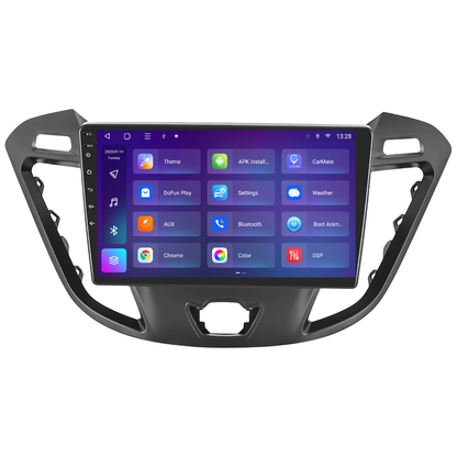 Navigatie dedicata Ford Transit (2012-2019) 2GB RAM 32GB ROM, Android 14, Carplay si Android Auto, cooler racire, ecran HD 9 inch