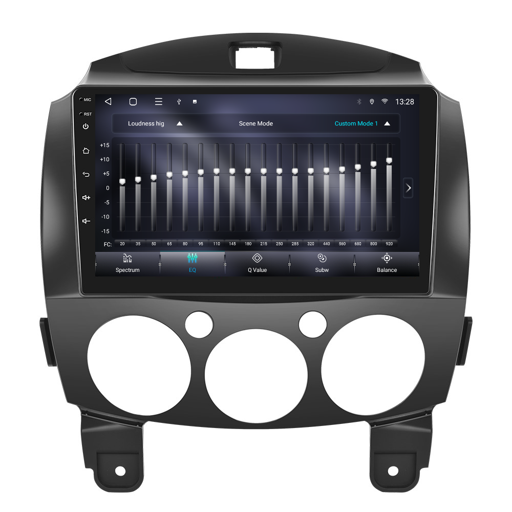 Navigatie dedicata Mazda 2 (2007-2014) 2GB RAM 32GB ROM, Android 14, Carplay si Android Auto, cooler racire, ecran HD 9 inch