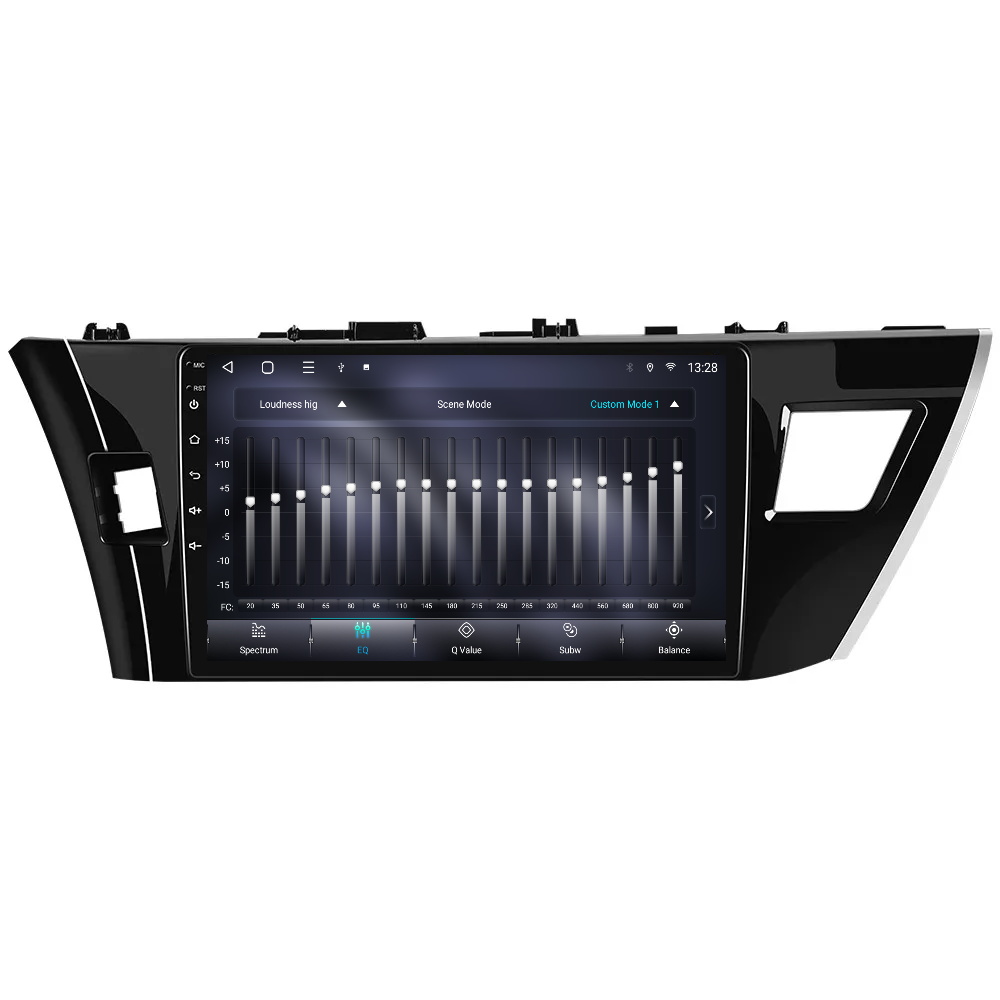 Navigatie dedicata Toyota Corolla (2013-2017) 2GB RAM 32GB ROM, Android 14, Carplay si Android Auto, cooler racire, ecran HD 10.1 inch