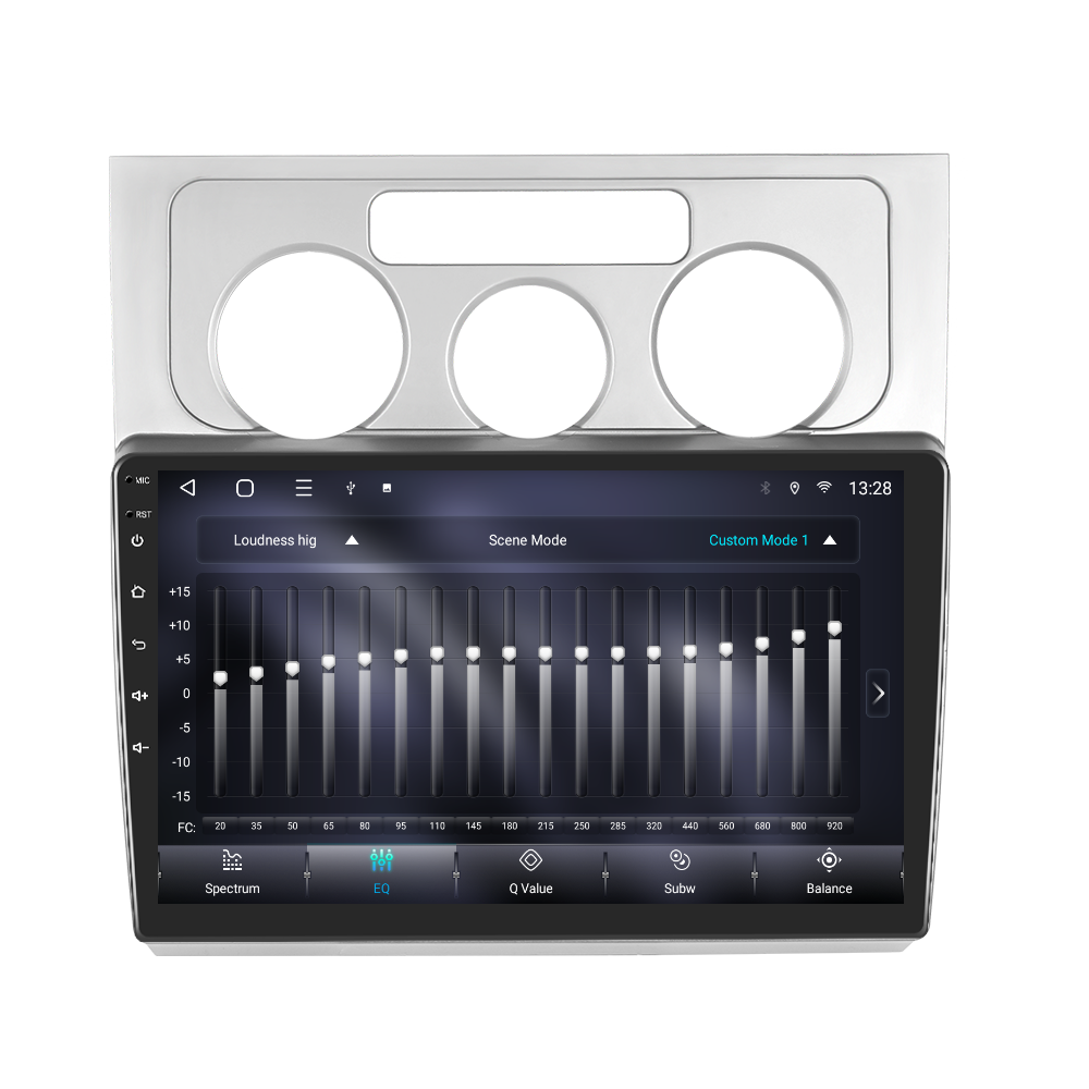 Navigatie dedicata Volkswagen Touran (2006-2008) 2GB RAM 32GB ROM, Android 14, Carplay si Android Auto, cooler racire, ecran HD 10.1 inch