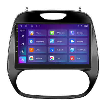 Navigatie dedicata Renault Captur (2015-2017) 2GB RAM 32GB ROM, Android 14, Carplay si Android Auto, cooler racire, ecran HD 9 inch
