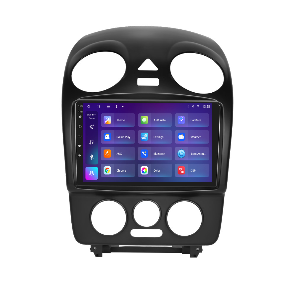 Navigatie dedicata Volkswagen Beetle (2004-2010) 2GB RAM 32GB ROM, Android 14, Carplay si Android Auto, cooler racire, ecran HD 9 inch