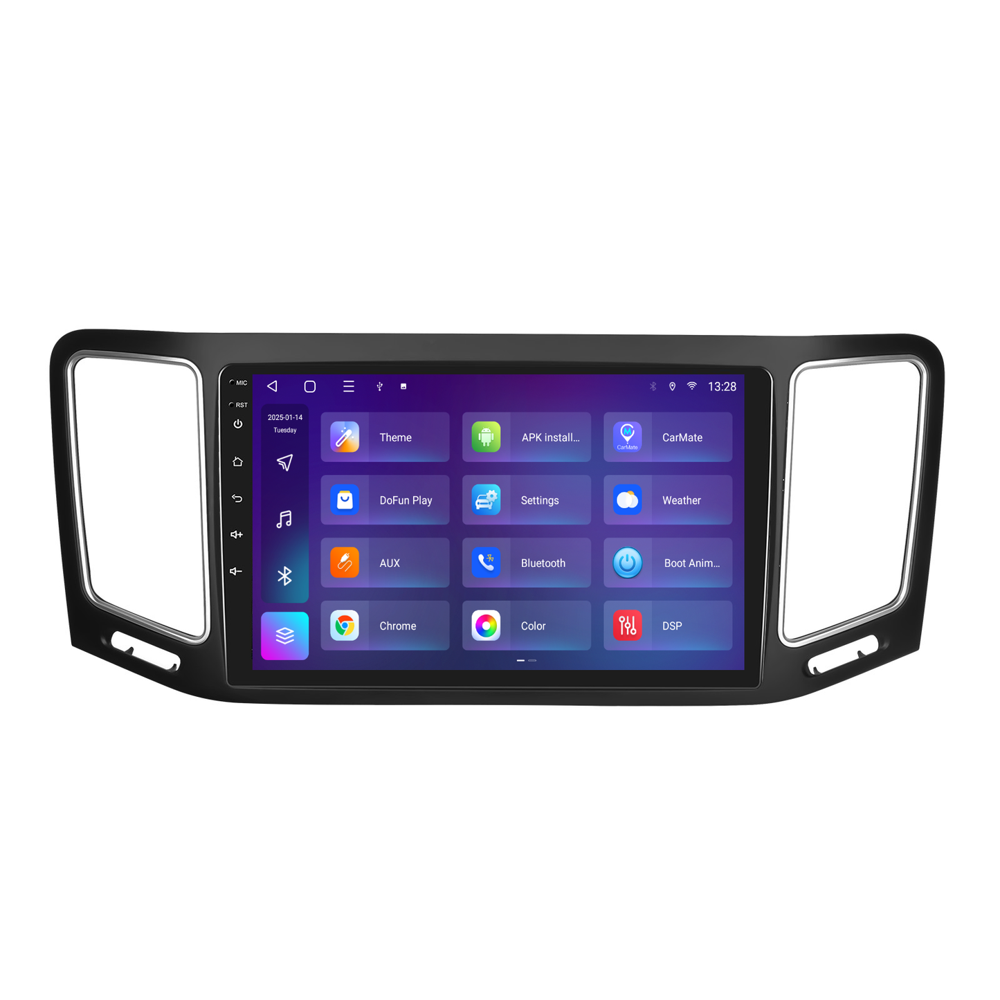 Navigatie dedicata Volkswagen Sharan (2012-2018) 2GB RAM 32GB ROM, Android 14, Carplay si Android Auto, cooler racire, ecran HD 9 inch
