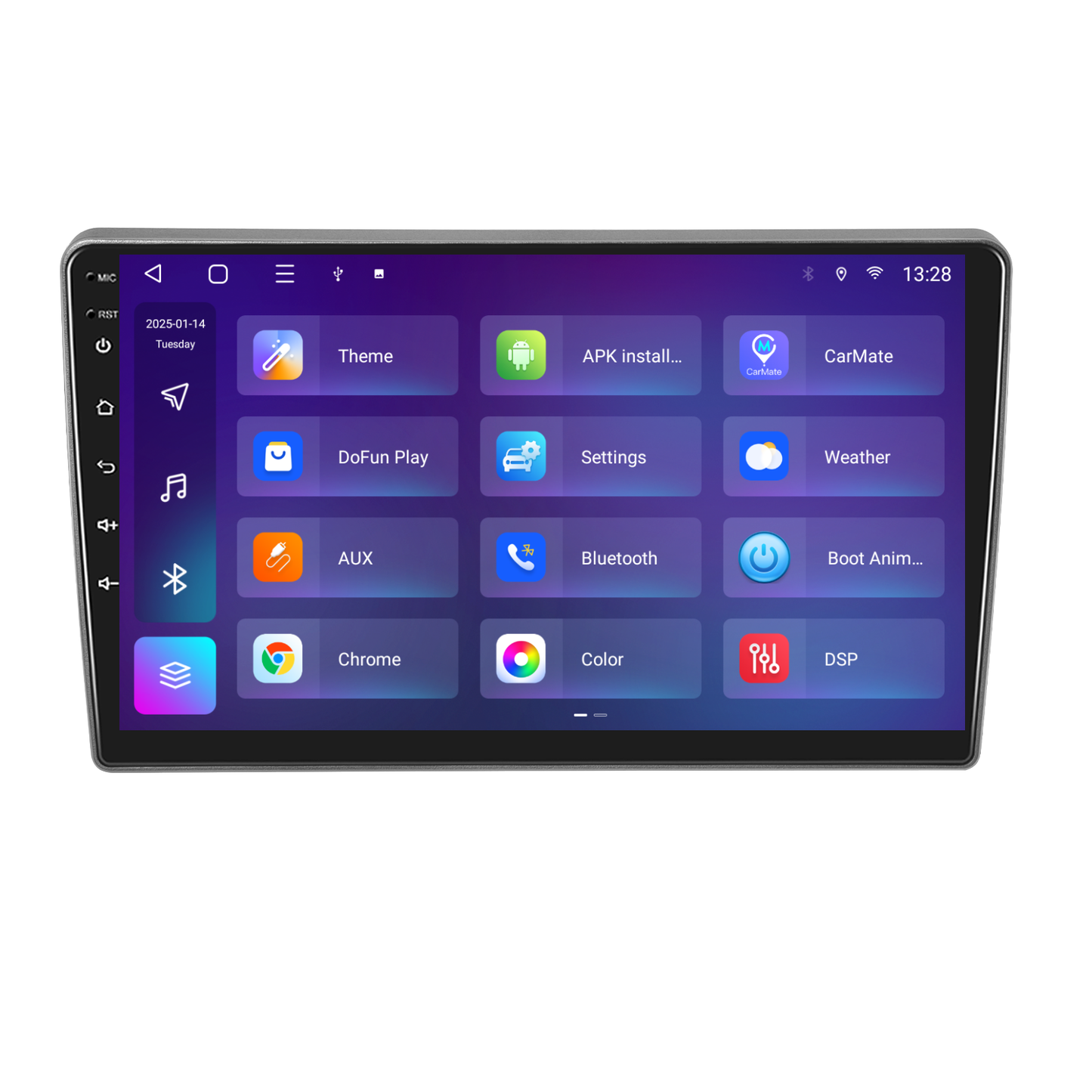 Navigatie dedicata Peugeot 407 (2004-2008) 2GB RAM 32GB ROM, Android 14, Carplay si Android Auto, cooler racire, ecran HD 9 inch