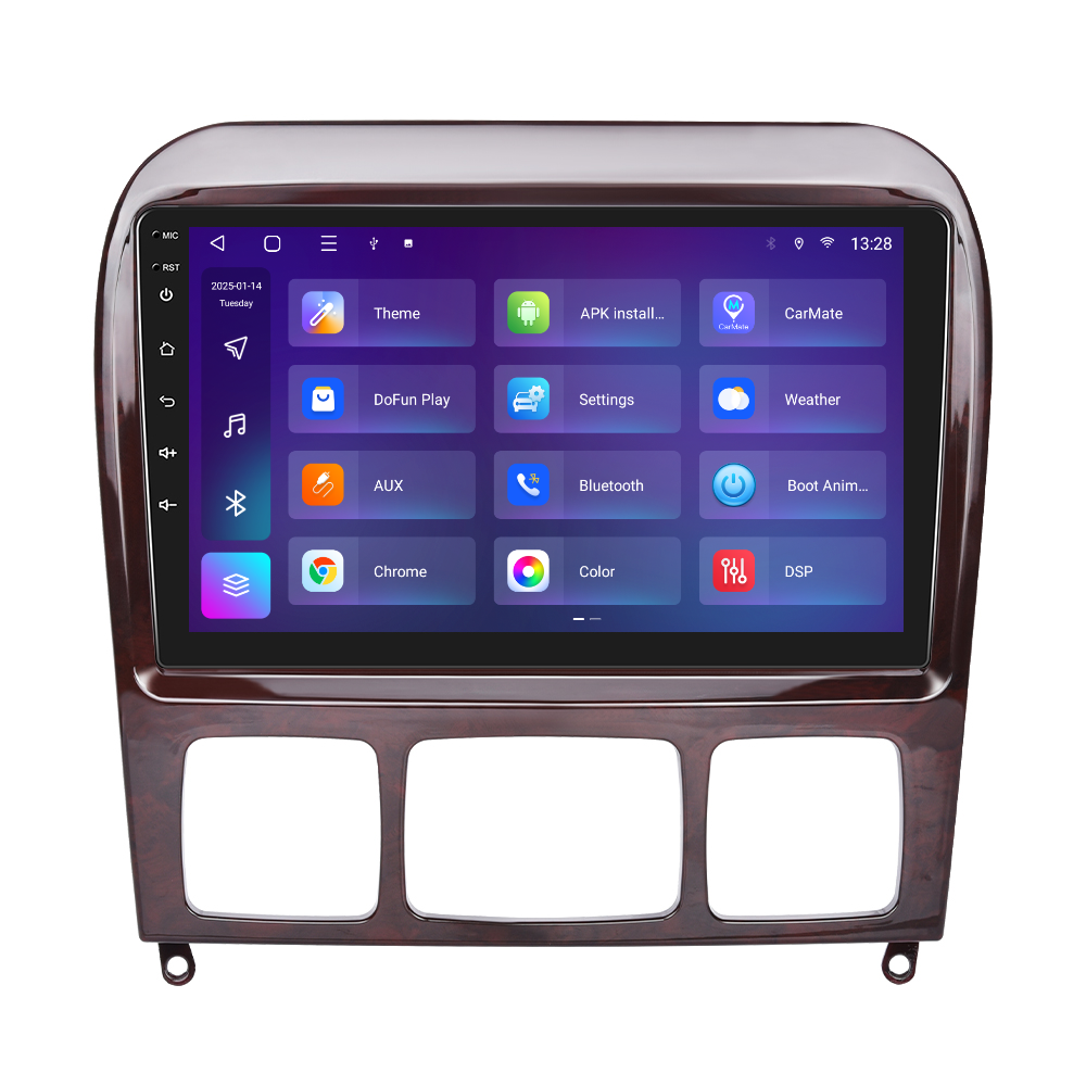 Navigatie dedicata Mercedes-Benz S-Class (1999-2007) 2GB RAM 32GB ROM, Android 14, Carplay si Android Auto, cooler racire, ecran HD 9 inch