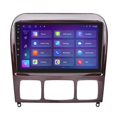 Navigatie dedicata Mercedes-Benz S-Class (1999-2007) 2GB RAM 32GB ROM, Android 14, Carplay si Android Auto, cooler racire, ecran HD 9 inch
