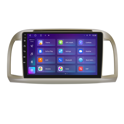 Navigatie dedicata Nissan March (2002-2010) 2GB RAM 32GB ROM, Android 14, Carplay si Android Auto, cooler racire, ecran HD 9 inch