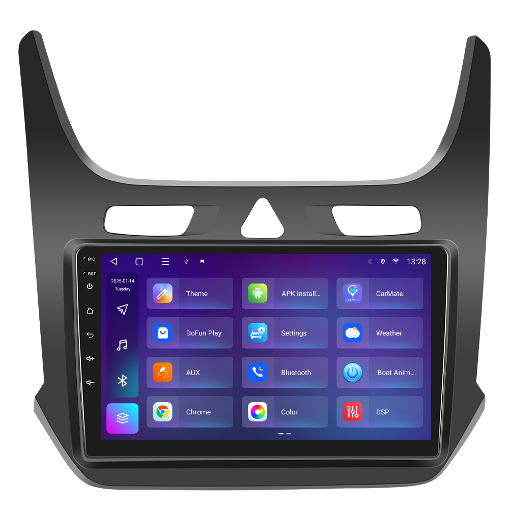 Navigatie dedicata Chevrolet Cobalt (2011-2018) 2GB RAM 32GB ROM, Android 14, Carplay si Android Auto, cooler racire, ecran HD 9 inch