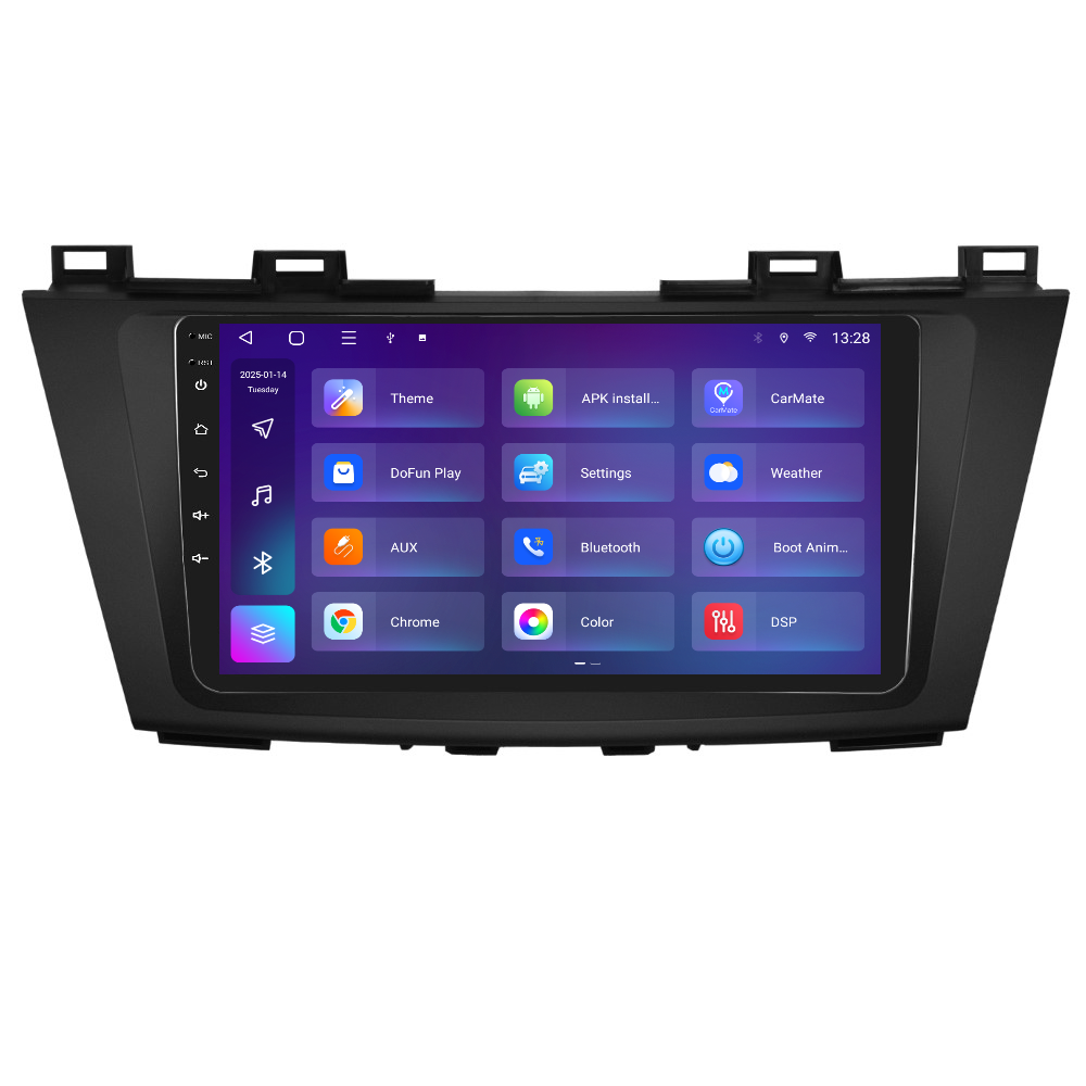 Navigatie dedicata Mazda 5 (2011-2013) 2GB RAM 32GB ROM, Android 14, Carplay si Android Auto, cooler racire, ecran HD 9 inch