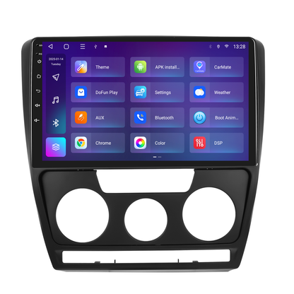 Navigatie dedicata Skoda Octavia (2004-2014) 2GB RAM 32GB ROM, Android 14, Carplay si Android Auto, cooler racire, ecran HD 10.1 inch