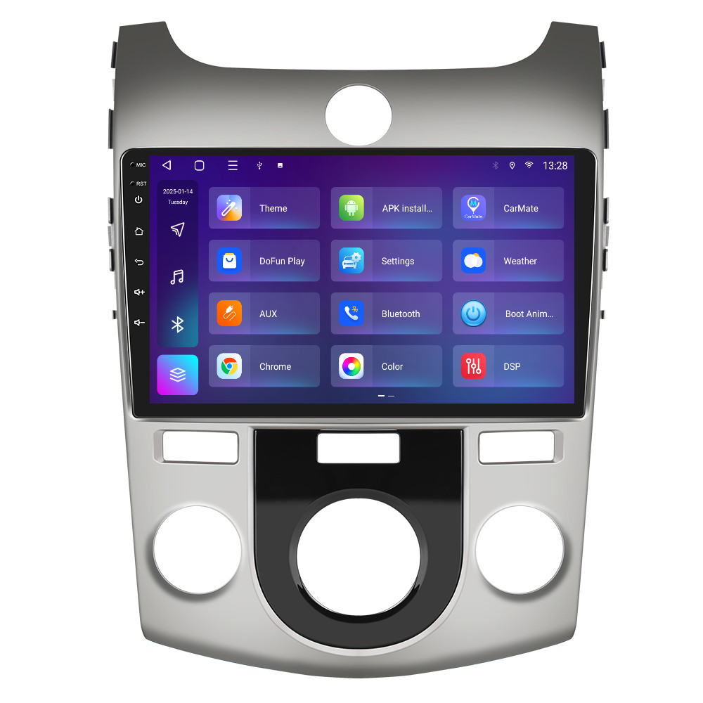 Navigatie dedicata KIA Forte (2009-2017) 2GB RAM 32GB ROM, Android 14, Carplay si Android Auto, cooler racire, ecran HD 9 inch