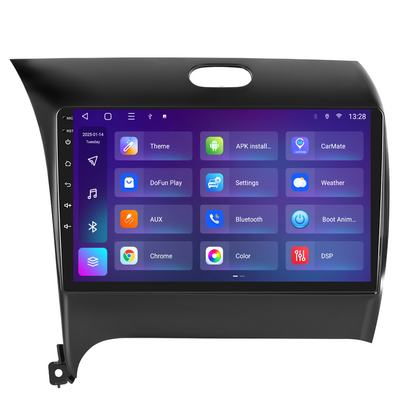Navigatie dedicata Kia Cerato K3 (2013-2016) 2GB RAM 32GB ROM, Android 14, Carplay si Android Auto, cooler racire, ecran HD 9 inch