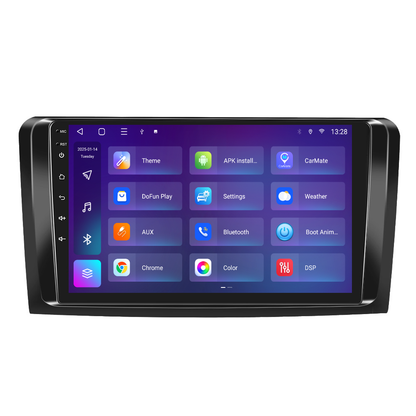 Navigatie dedicata Mercedes-Benz ML Series (2005-2011) 2GB RAM 32GB ROM, Android 14, Carplay si Android Auto, cooler racire, ecran HD 9 inch