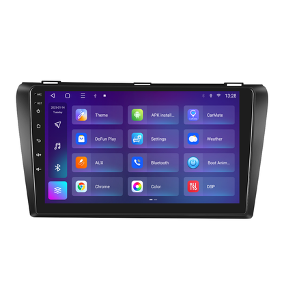 Navigatie dedicata Mazda 3 (2006-2012) 2GB RAM 32GB ROM, Android 14, Carplay si Android Auto, cooler racire, ecran HD 9 inch