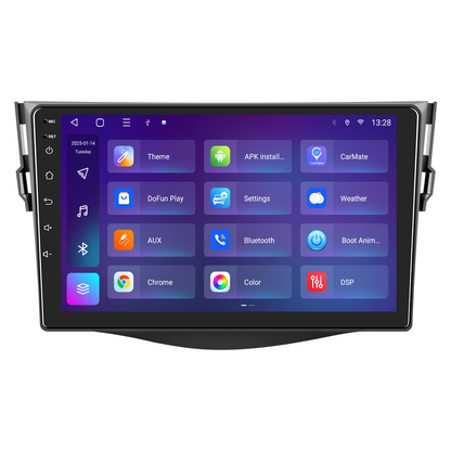 Navigatie dedicata Toyota RAV4 (2007-2011) 2GB RAM 32GB ROM, Android 14, Carplay si Android Auto, cooler racire, ecran HD 9 inch