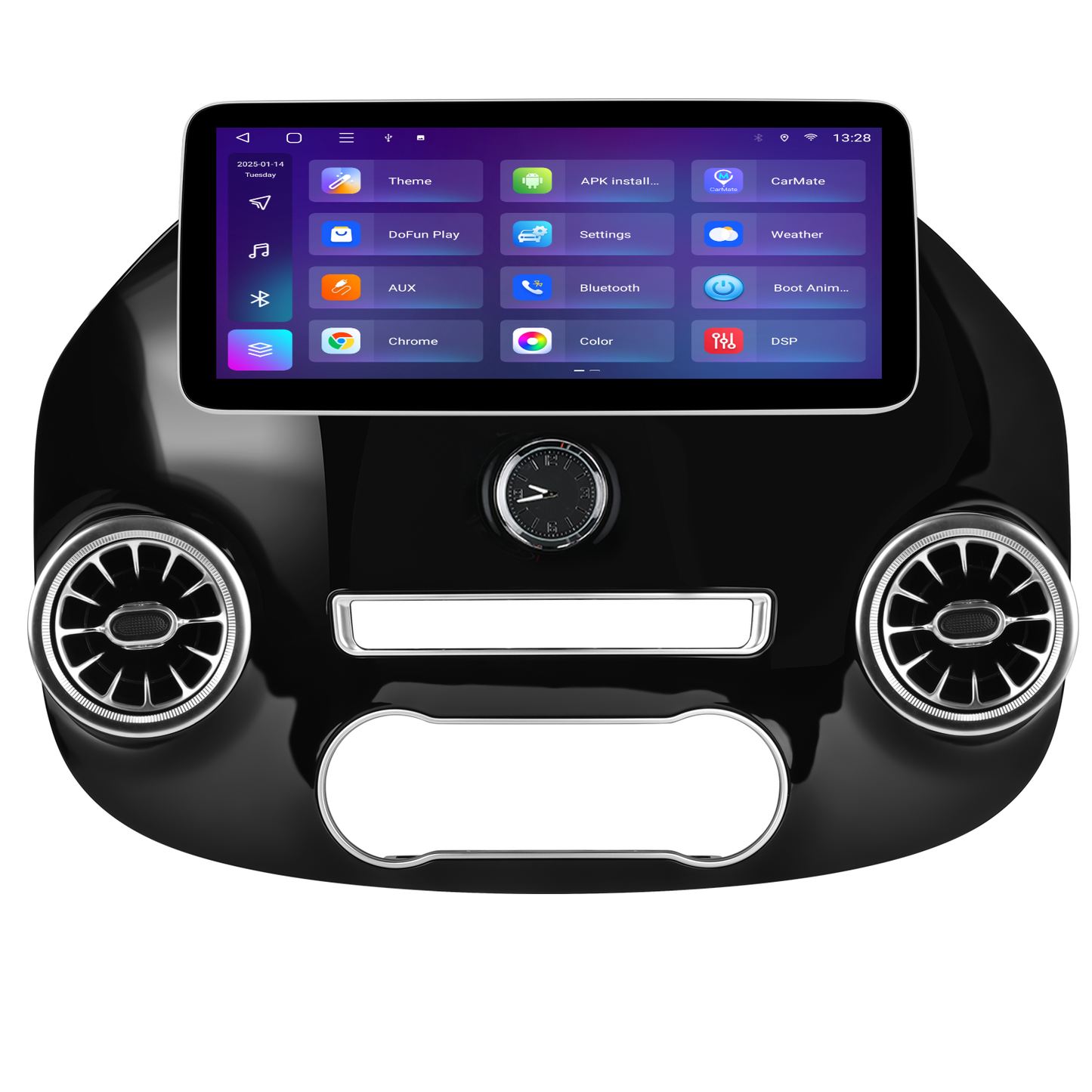 Navigatie dedicata Mercedes-Benz Vito (2016-2021) 2GB RAM 32GB ROM, Android 14, Carplay si Android Auto, cooler racire, ecran HD 9 inch