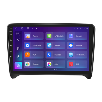 Navigatie dedicata Audi TT (2008-2014) 2GB RAM 32GB ROM, Android 14, Carplay si Android Auto, cooler racire, ecran HD 10.1 inch