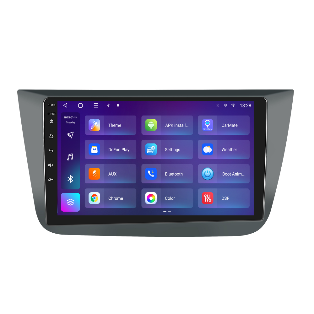 Navigatie dedicata Seat Altea (2004-2016) 2GB RAM 32GB ROM, Android 14, Carplay si Android Auto, cooler racire, ecran HD 9 inch