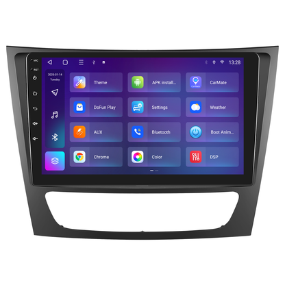 Navigatie dedicata Mercedes Benz E-class W211/CLS-class (2005-2008) 2GB RAM 32GB ROM, Android 14, Carplay si Android Auto, cooler racire, ecran HD 9 inch