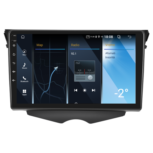 Navigatie dedicata Hyundai VELOSTER (2011-2015) 2GB RAM 32GB ROM, Android 14, Carplay si Android Auto, cooler racire, ecran HD 9 inch