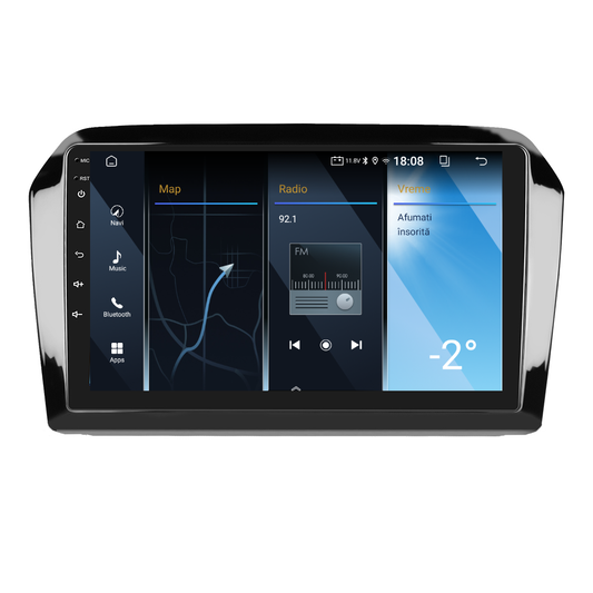 Navigatie dedicata Volkswagen Jetta (2013-2017) 2GB RAM 32GB ROM, Android 14, Carplay si Android Auto, cooler racire, ecran HD 9 inch