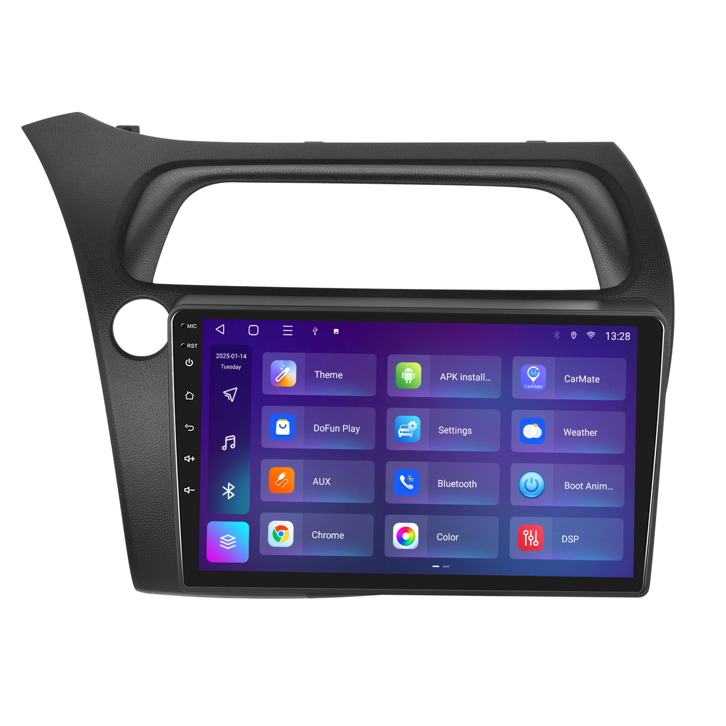 Navigatie dedicata Honda Civic (2006-2011) 2GB RAM 32GB ROM, Android 14, Carplay si Android Auto, cooler racire, ecran HD 9 inch