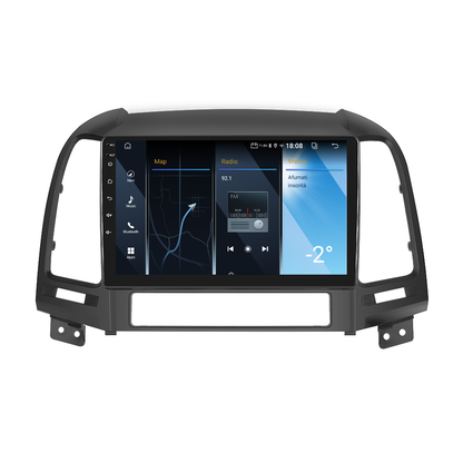 Navigatie dedicata Hyundai Santa-fe (2006-2012) 2GB RAM 32GB ROM, Android 14, Carplay si Android Auto, cooler racire, ecran HD 9 inch