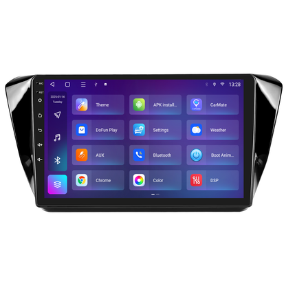 Navigatie dedicata Skoda Superb (2015) cu Android 14, 8 GB RAM 128 GB ROM, OCTA-CORE 2.0Mhz, Carplay si Android auto, Slot SIM 4G, ventilator de racire activ, ecran 10 inch HD