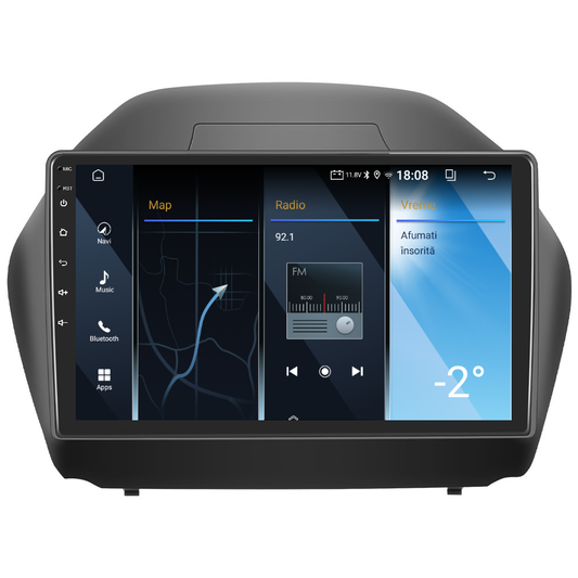 Navigatie dedicata Hyundai IX35 (2010-2015) 2GB RAM 32GB ROM, Android 14, Carplay si Android Auto, cooler racire, ecran HD 10.1 inch