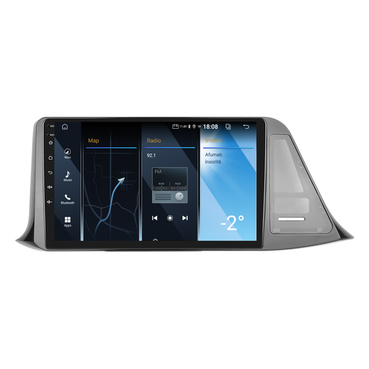 Navigatie dedicata Toyota C-HR  (2018) 2GB RAM 32GB ROM, Android 14, Carplay si Android Auto, cooler racire, ecran HD 9 inch