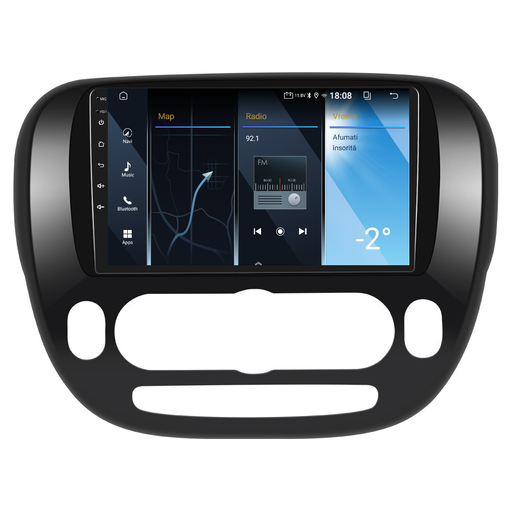 Navigatie dedicata KIA Soul (2013-2019) 2GB RAM 32GB ROM, Android 14, Carplay si Android Auto, cooler racire, ecran HD 9 inch