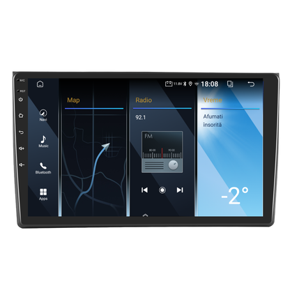 Navigatie dedicata Audi A4 (2002-2008) 2GB RAM 32GB ROM, Android 14, Carplay si Android Auto, cooler racire, ecran HD 9 inch