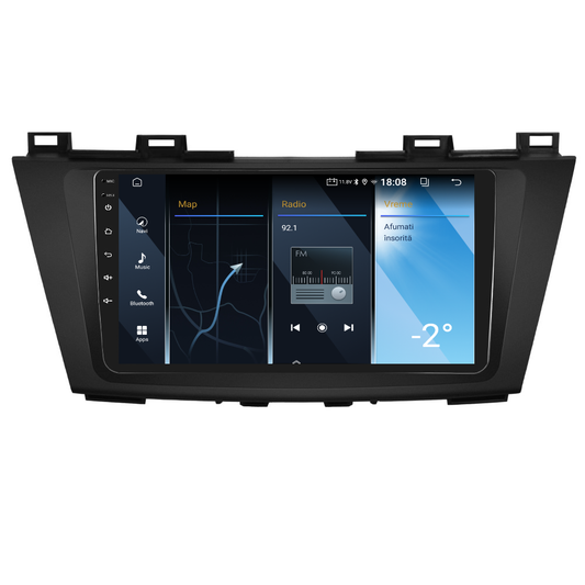 Navigatie dedicata Mazda 5 (2011-2013) 2GB RAM 32GB ROM, Android 14, Carplay si Android Auto, cooler racire, ecran HD 9 inch