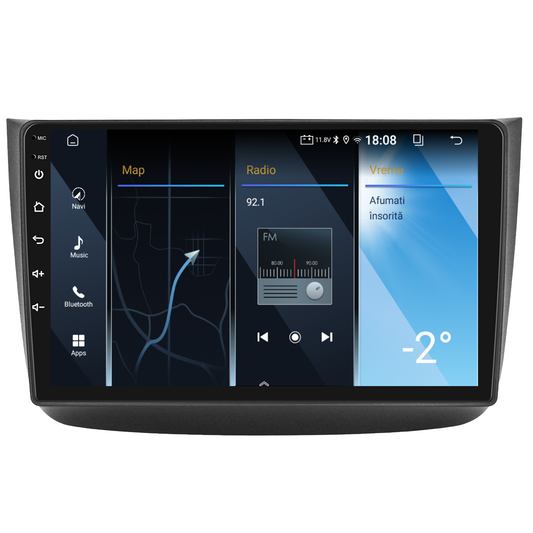 Navigatie dedicata Mercedes Viano (2004-2011), Vito (2010-2015) 2GB RAM 32GB ROM, Android 14, Carplay si Android Auto, cooler racire, ecran HD 10 inch