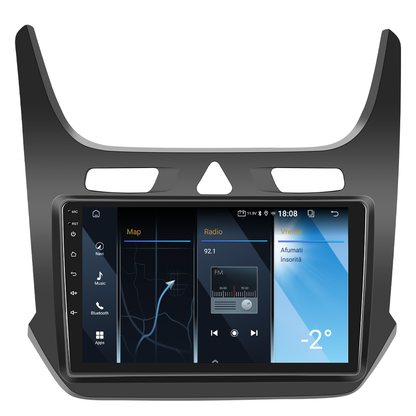 Navigatie dedicata Chevrolet Cobalt (2011-2018) 2GB RAM 32GB ROM, Android 14, Carplay si Android Auto, cooler racire, ecran HD 9 inch